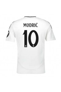 Real Madrid Luka Modric #10 Fotballdrakt Hjemme Klær 2024-25 Korte ermer